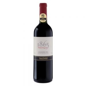 vino tinto 1865 Terruño san pedro carmenere